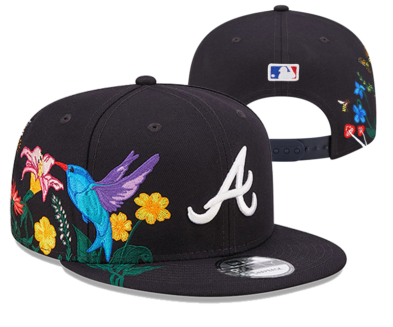 Atlanta Braves Stitched Snapback Hats 0034